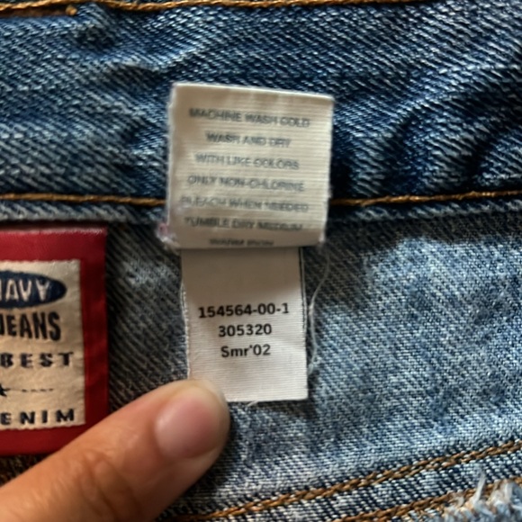 Vintage Old Navy y2k denim skirt size 10 - Picture 4 of 4